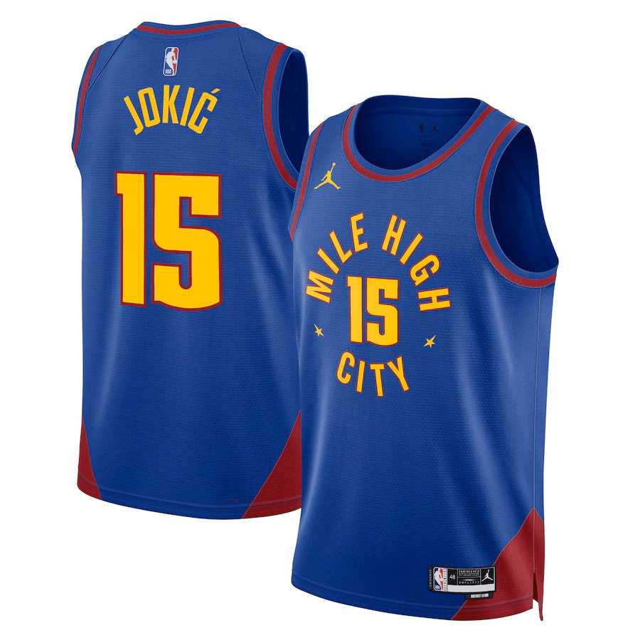 Mens Denver Nuggets Nikola Jokic Swingman Statement Replica Jersey NBA Store Middle East Kuwait