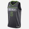 Junior Minnesota Timberwolves Anthony Edwards Statement Jersey
