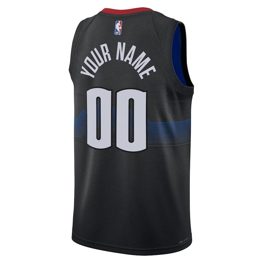 Boys Denver Nuggets City Edition Swingman Replica Custom Jersey