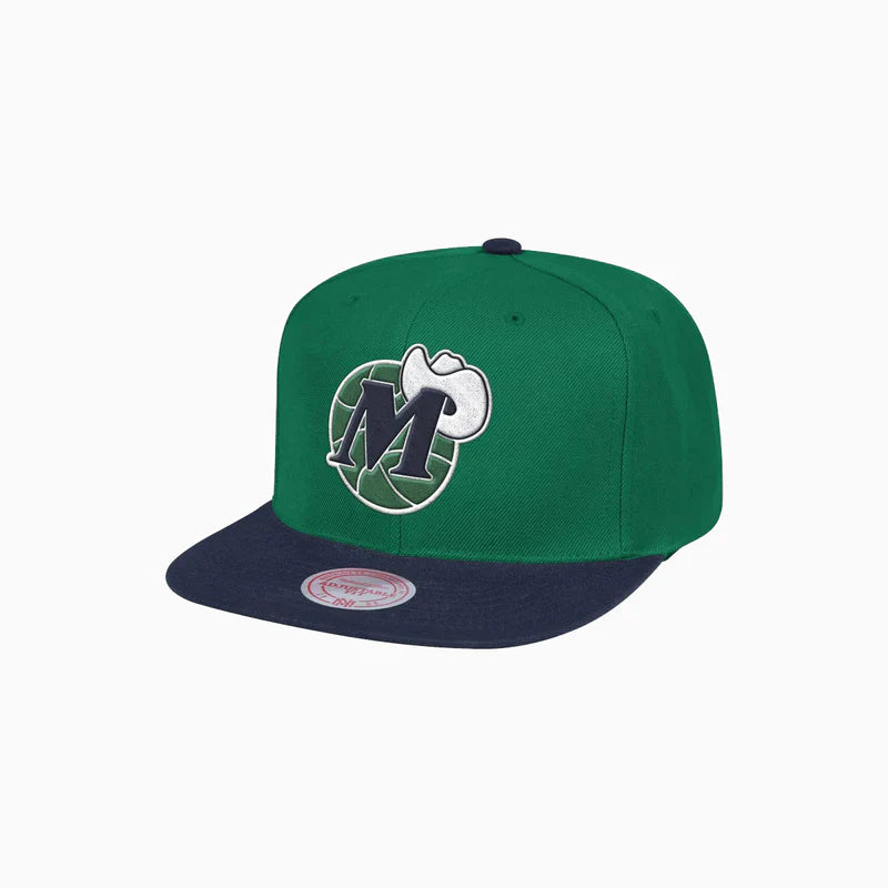 Dallas Mavericks Wool 2 Tone Snapback Cap