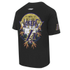 Mens Los Angeles Lakers Paradise Drop Shoulder T-Shirt