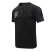 Mens Milwaukee Bucks Classic Triple Black T-Shirt