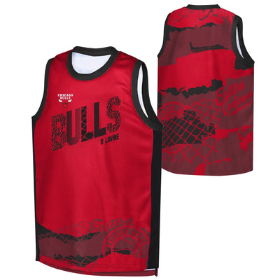 Mens Chicago Bulls Zach Lavine Fast Break Shooter Tank Top