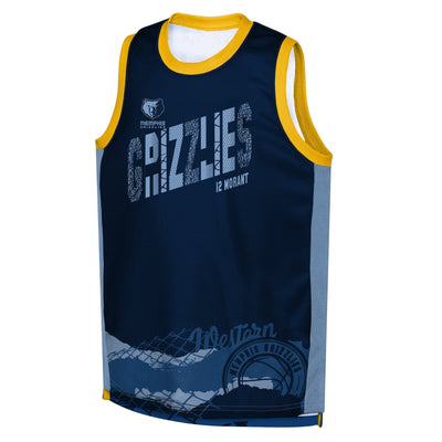 Mens Memphis Grizzlies Ja Morant Fast Break Shooter Tank Top