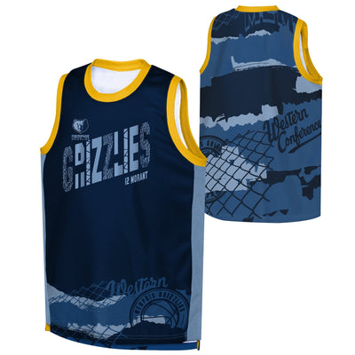 Mens Memphis Grizzlies Ja Morant Fast Break Shooter Tank Top