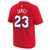 Mens Philadelphia Lebron James Statement N&N T-Shirt