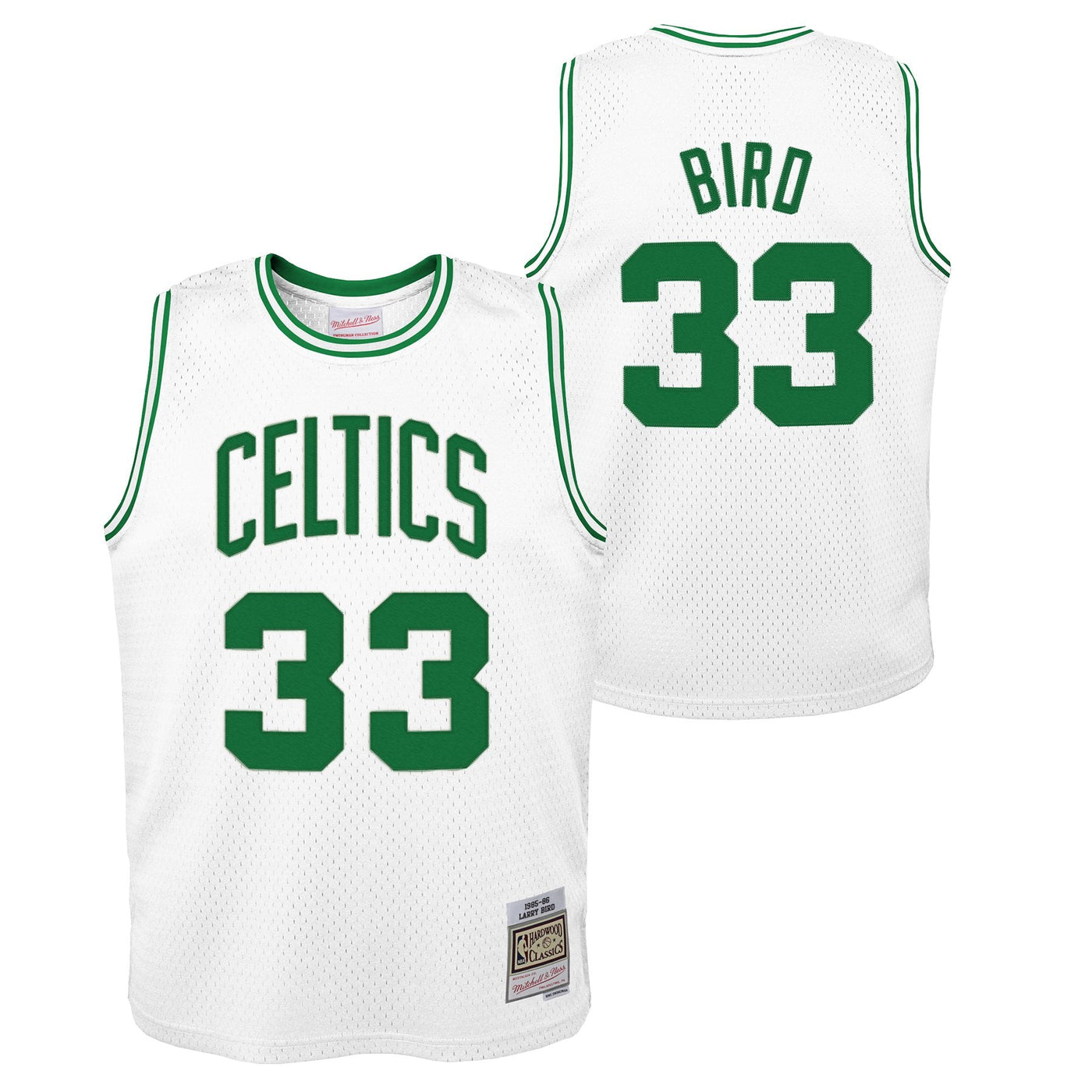 Junior Boston Celtics Larry Bird Swingman Home Jersey