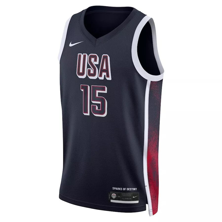 Junior Devin Booker USA Road Navy Jersey