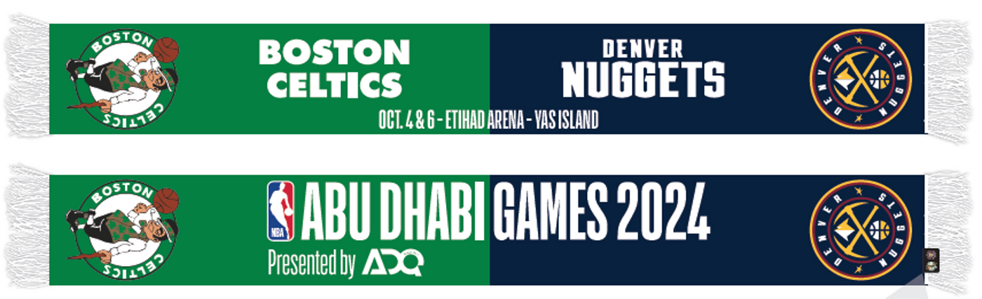 NBA Abu Dhabi Games 2024 Fan Scarf