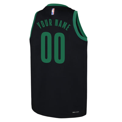 Junior Boston Celtics Statement Swingman Replica Custom Jersey