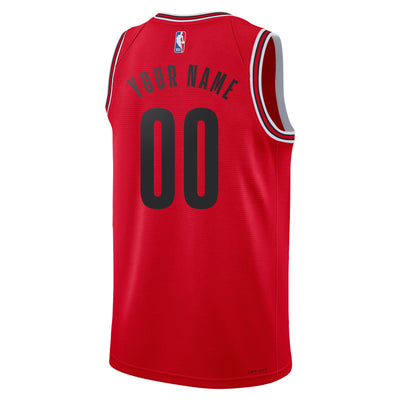 Boys Chicago Bulls Blank Icon Swingman Replica Jersey