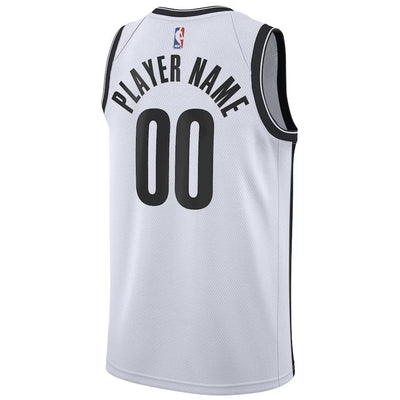 Mens Brooklyn Nets Swingman ASC Replica Custom Jersey