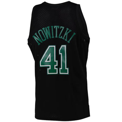 Mens Dallas Mavericks Dirk Nowitzki Swingman Replica Jersey