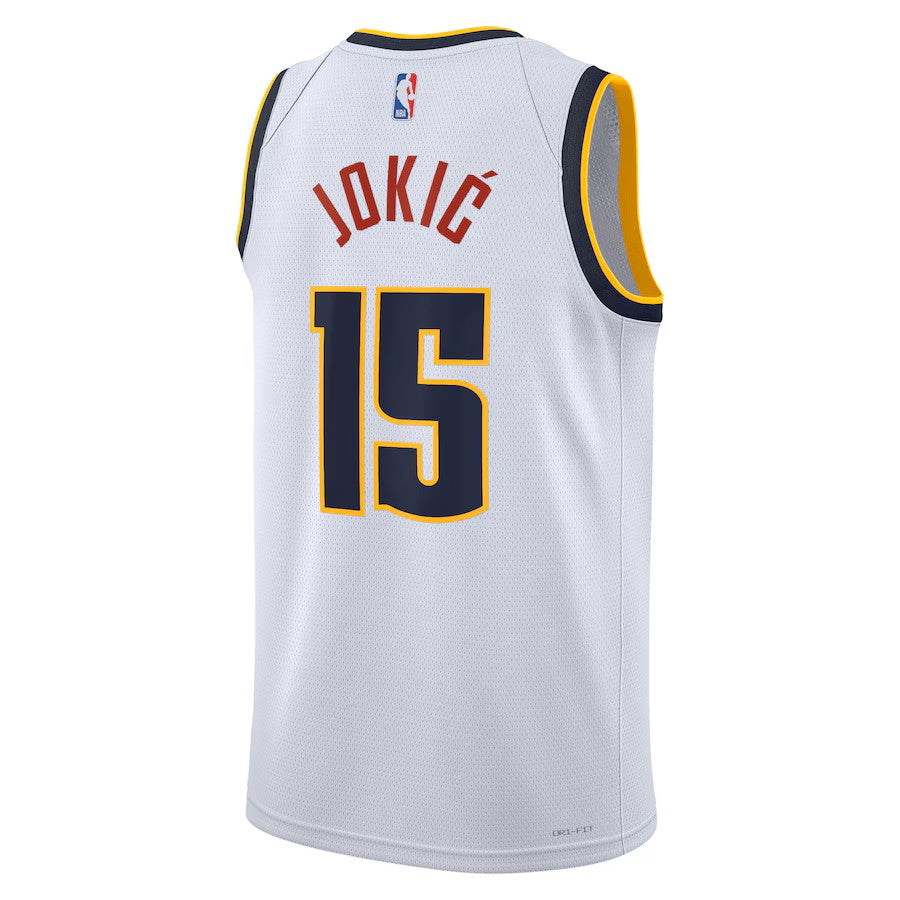 Junior Denver Nuggets Nikola Jokic Association Replica Jerse