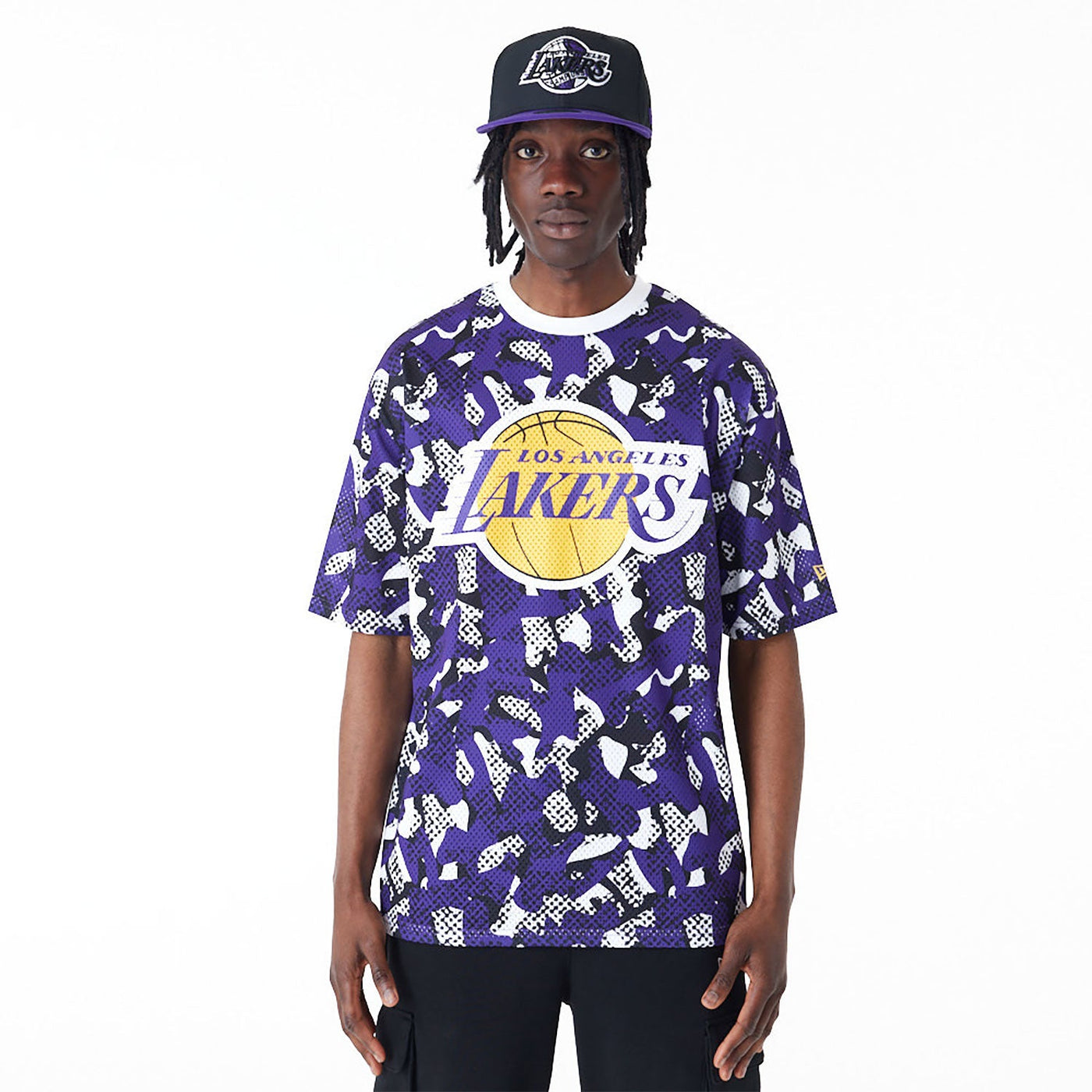 Mens Los Angeles Lakers Team All Over Print T-Shirt