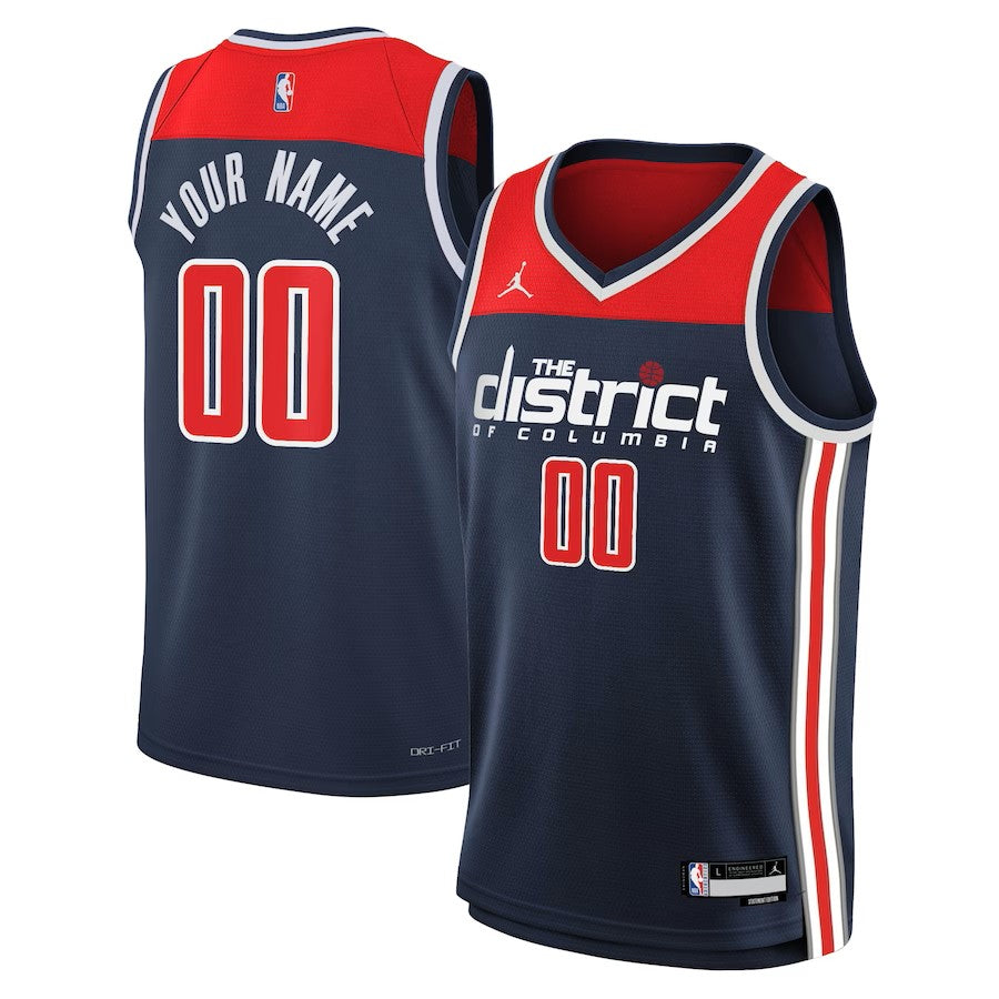 Boys Washington Wizards Blank Statement Swingman Replica Jersey