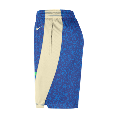 Mens Milwaukee Bucks Swingman City Edition Replica Shorts