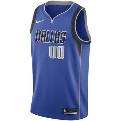 Boys Dallas Mavericks Blank Icon Swingman Replica Jersey