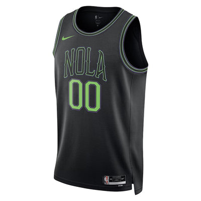 Boys New Orleans Pelicans City Edition Swingman Replica Custom Jersey