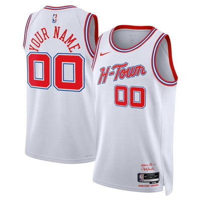 Boys Houston Rockets City Edition Swingman Replica Custom Jersey