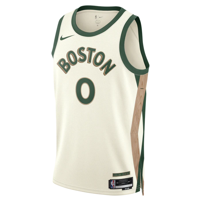 Mens Boston Celtics Jayson Tatum Swingman City Edition Replica Jersey