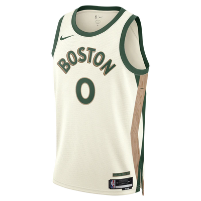 Mens Boston Celtics Jayson Tatum Swingman City Edition Replica Jersey