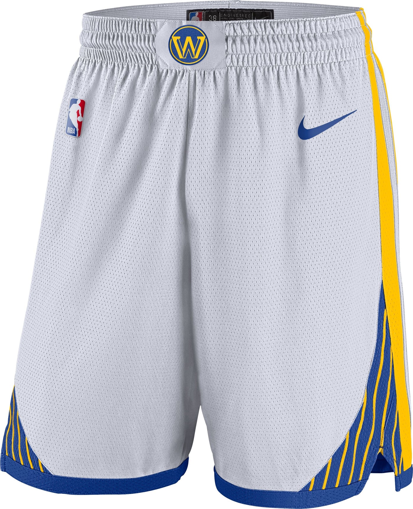 Mens Golden State Warriors Dri-Fit Swingman Replica Shorts