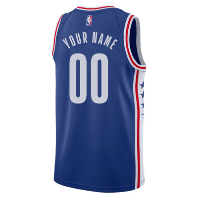 Philadelphia 76ers Swingman Icon Custom Jersey