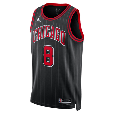 Mens Chicago Bulls Zach Lavine SWNGMN STMNT Replica Jersey