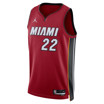 Mens Miami Heat Jimmy Butler SWNGMN STMNT Replica Jersey