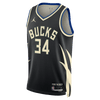 Mens Milwaukee Bucks Giannis SWNGMN STMNT Replica Jersey