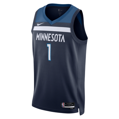 Junior Anthony Edwards Minnesota Timberwolves Icon Jersey