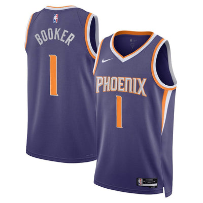 Boys Phoenix Suns Devin Booker Icon Swingman Replica Jersey