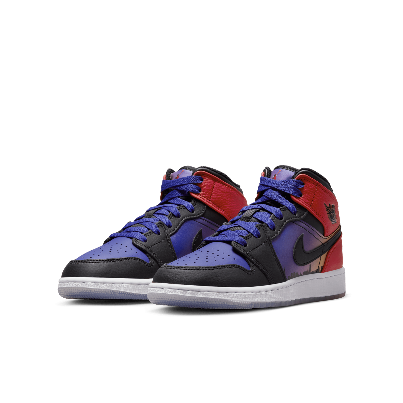 Boys Air Jordan 1 Mid SS Shoe