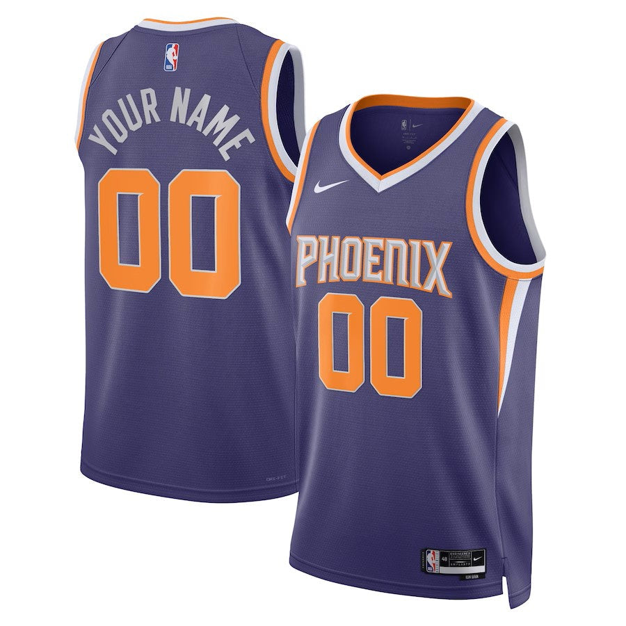 Boys Phoenix Suns Blank Icon Swingman Replica Custom Jersey