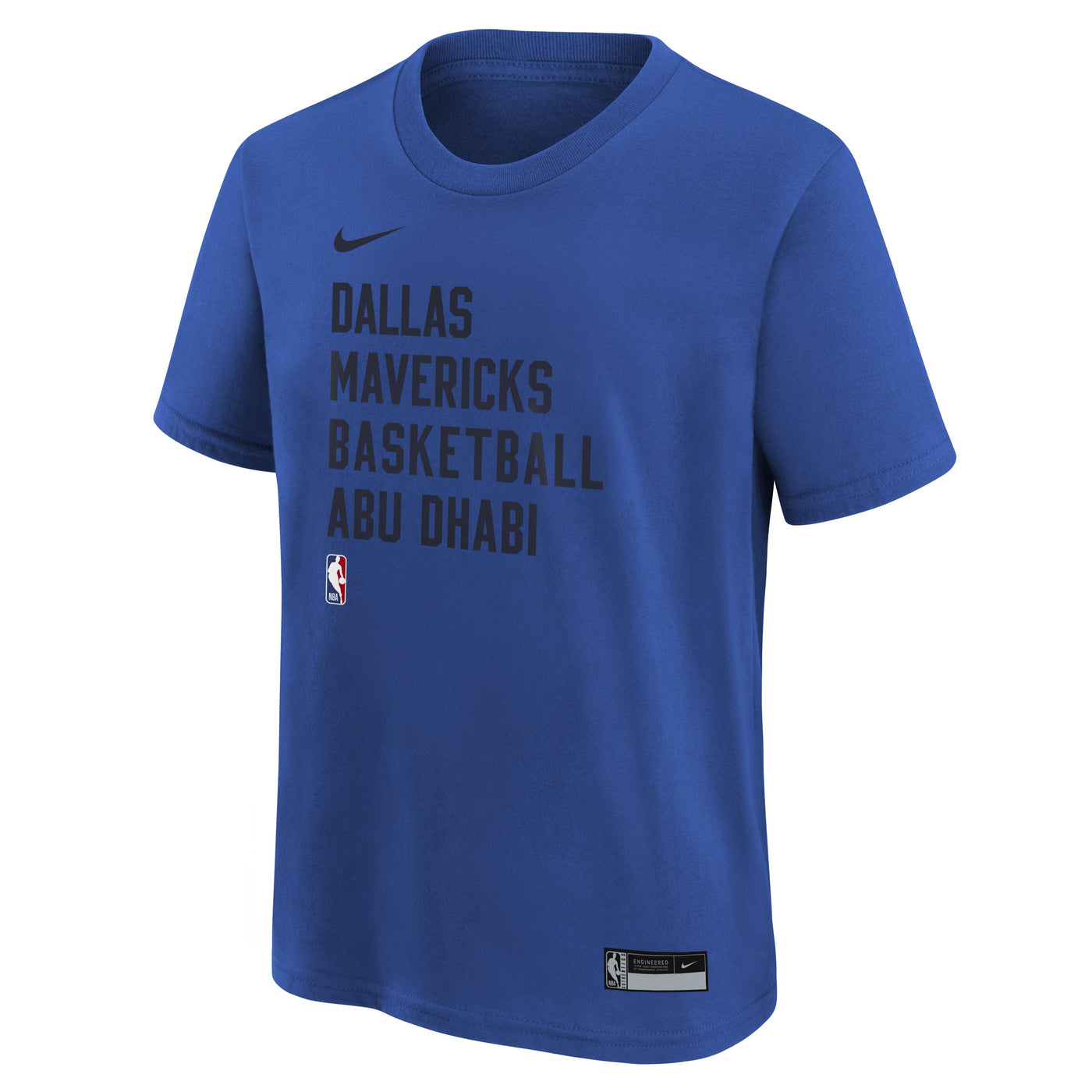 Mens Dallas Mavericks Dri-Fit Essential Global Games T-Shirt