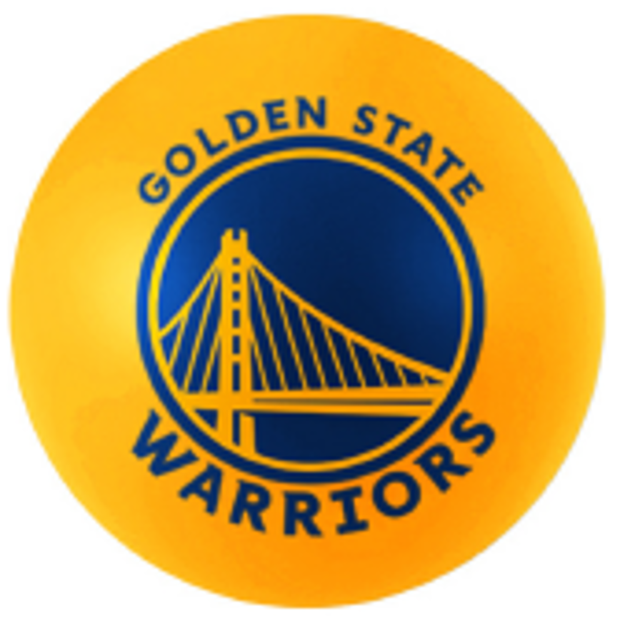 Golden State Warriors High Bounce Mini PU Ball