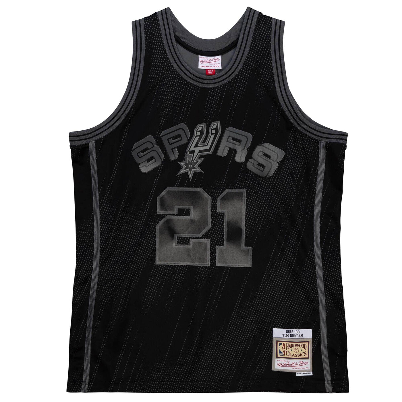 NBA Monochrome Swingman Jersey San Antonio Spurs1998 Tim Duncan