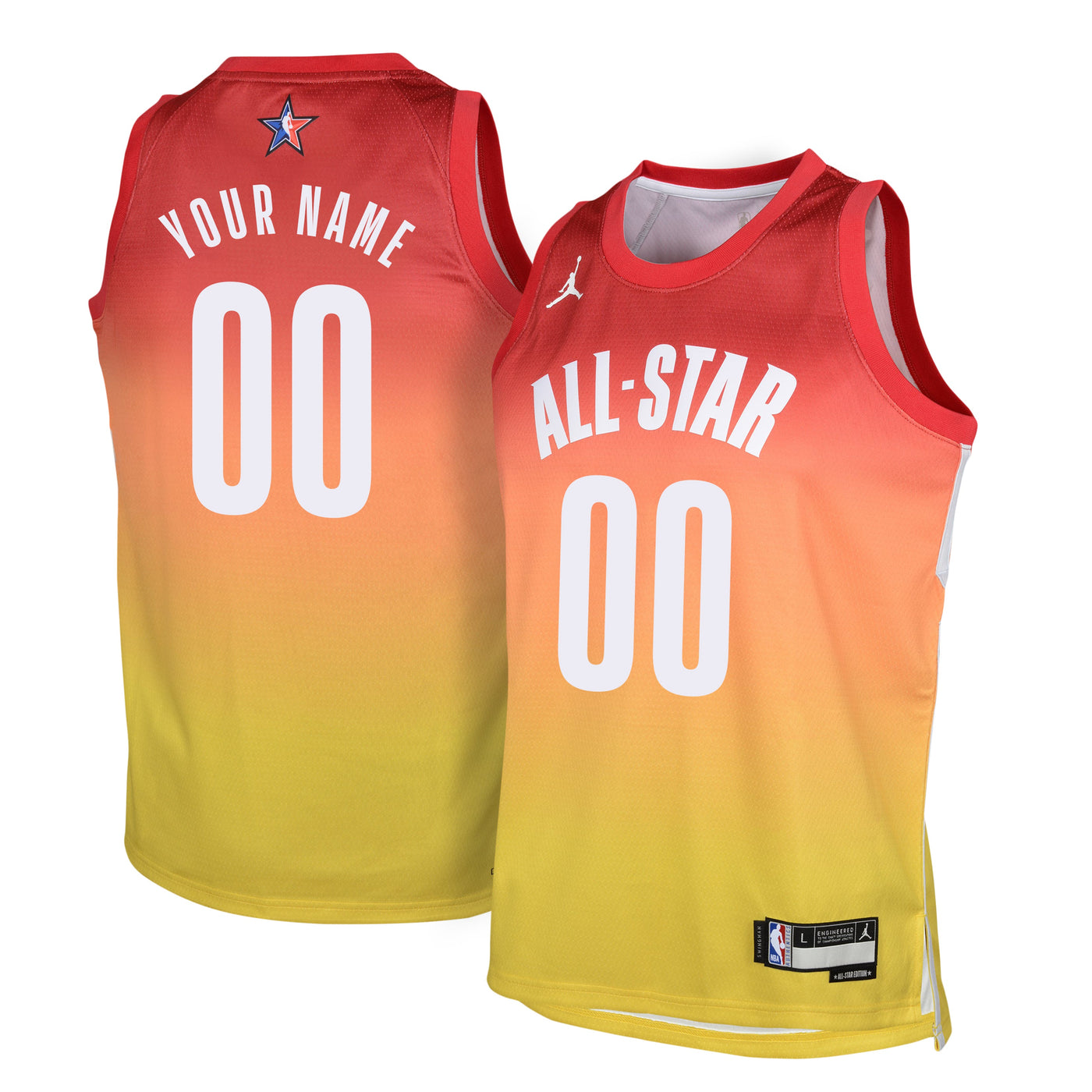 All-Star Weekend Swingman T2 Custom Jersey