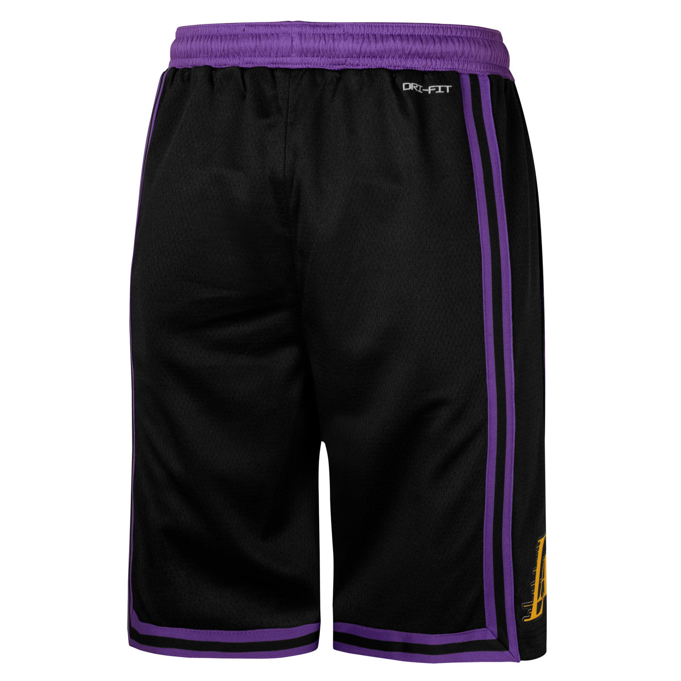 Boys Los Angeles Lakers City Edition Swingman Replica Shorts