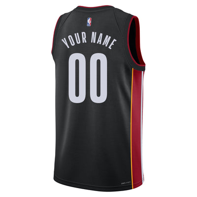 Mens Miami Heat Swingman Replica Custom Jersey
