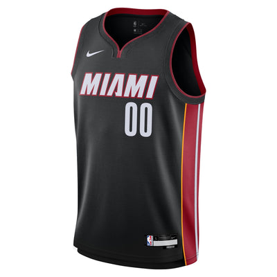 Boys Miami Heat Blank Icon Swingman Replica Cutom Jersey