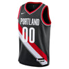Boys Portland Trailblazers Blank Icon Swingman Replica Custom Jersey