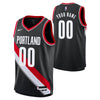 Boys Portland Trailblazers Blank Icon Swingman Replica Custom Jersey