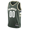 Boys Milwaukee Bucks Blank Icon Swingman Replica Custom Jersey