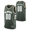 Boys Milwaukee Bucks Blank Icon Swingman Replica Custom Jersey