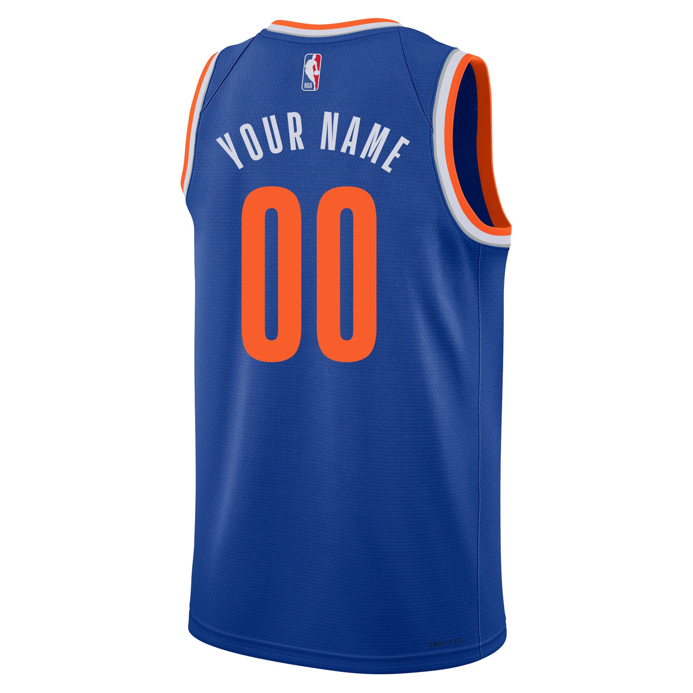 Boys New York Knicks Blank Icon Swingman Replica Jersey