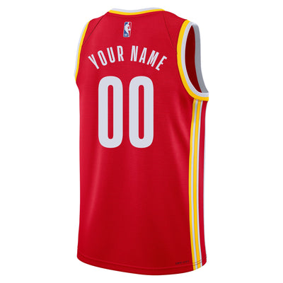 Boys Atlanta Hawks Blank Icon Swingman Replica Custom Jersey