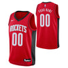 Boys Houston Rockets Blank Icon Swingman Replica Custom Jersey