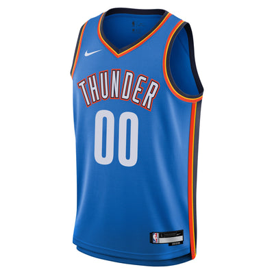 Boys Okl City Thunder Blank Icon Swingman Replica Custom Jersey